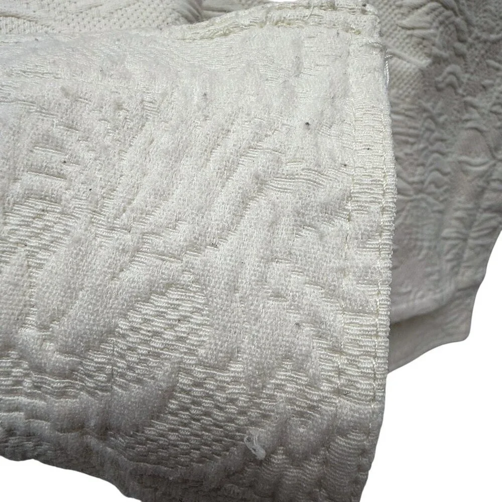 Charter Club Matelasse Pillow Sham Standard Size Pillowcase Cream